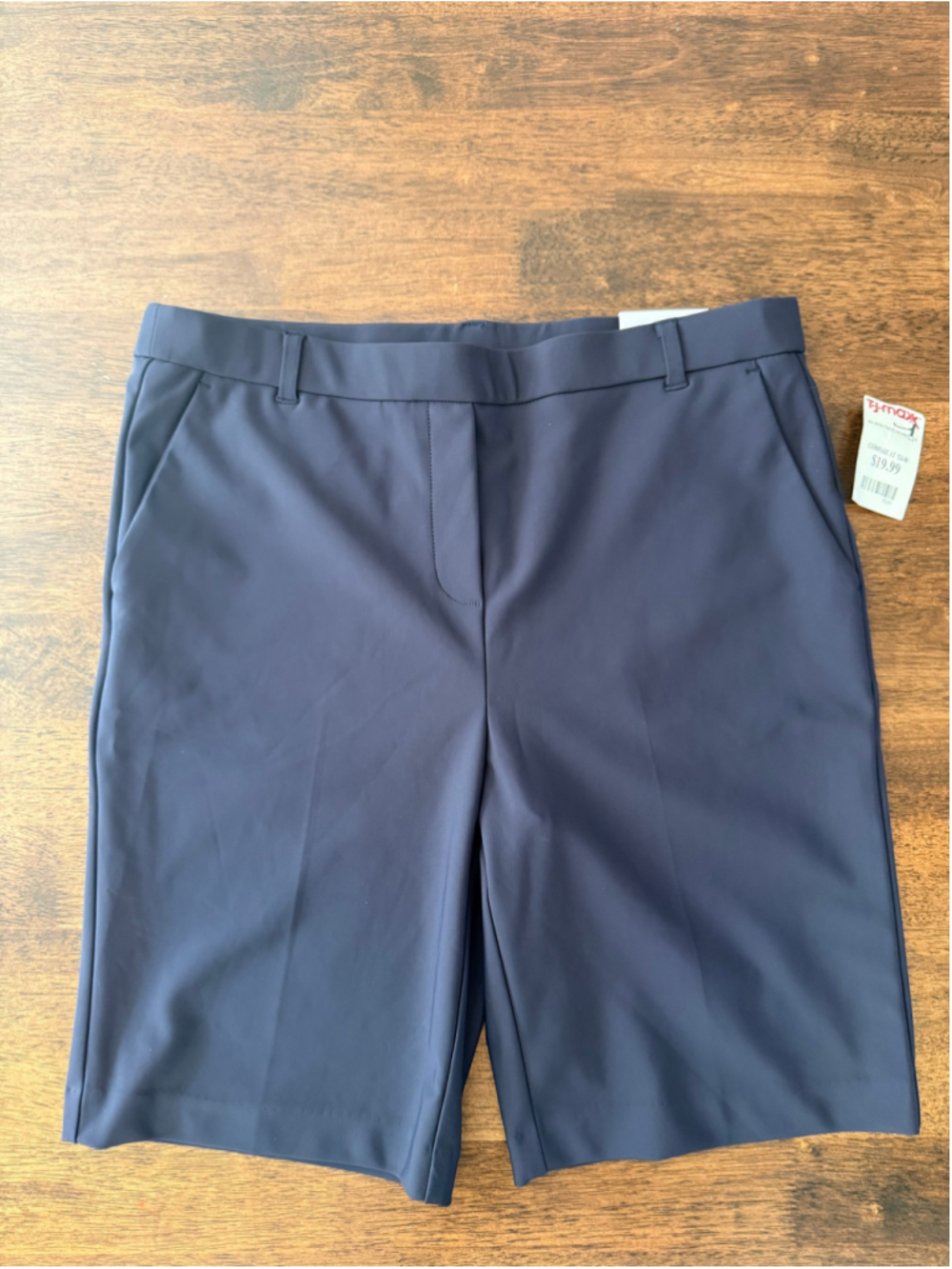 Women's Nicole Miller Navy Bermuda Shorts Size XL